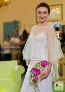 défilé.. Bouquet de mariée tendance...